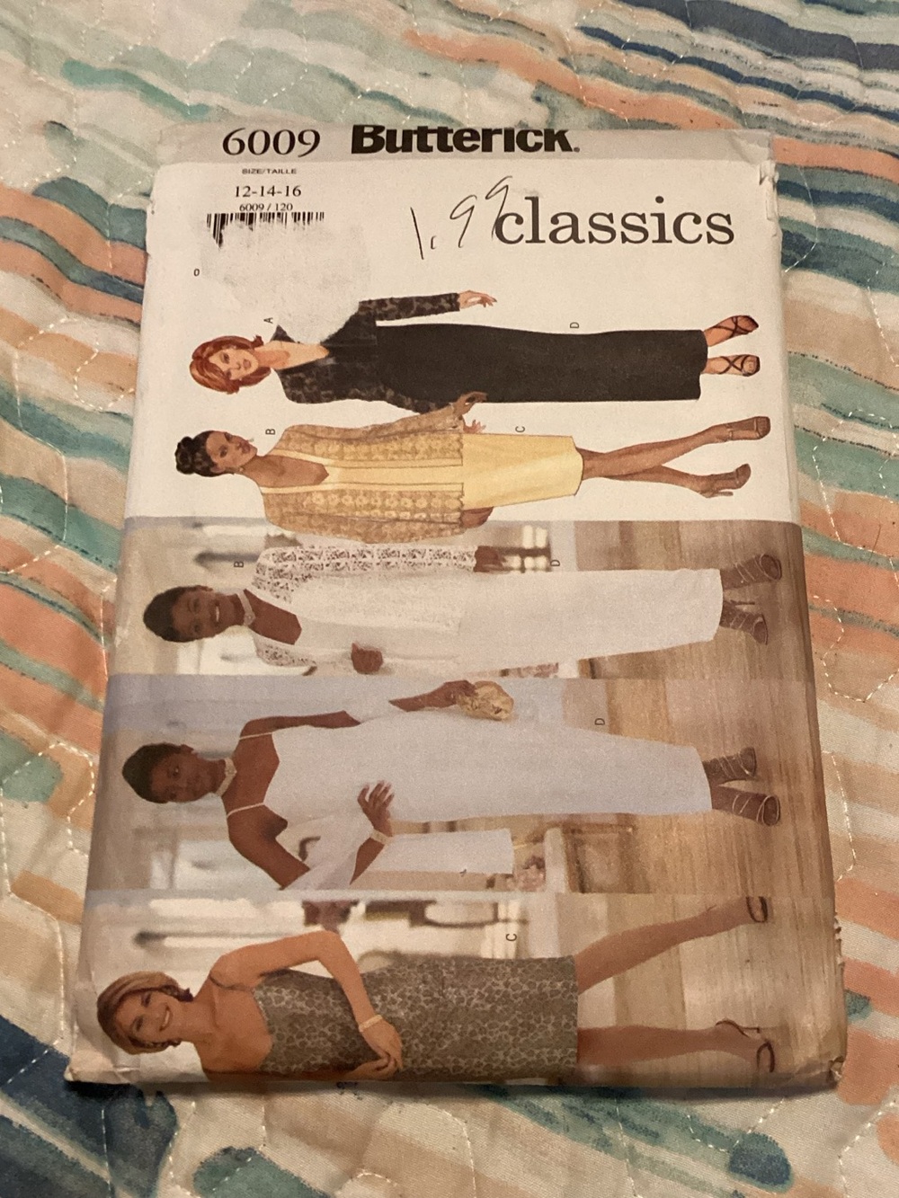 Women’s Butterick Misses Petite Jacket,dress & Scarf Uncut 6009 Sewing Pattern